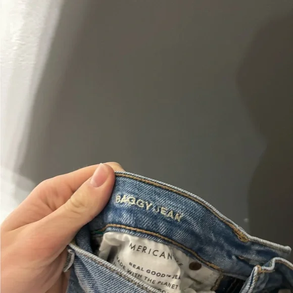 American Eagle Baggy Jean Womens Size 6 - Picture 4 of 5
